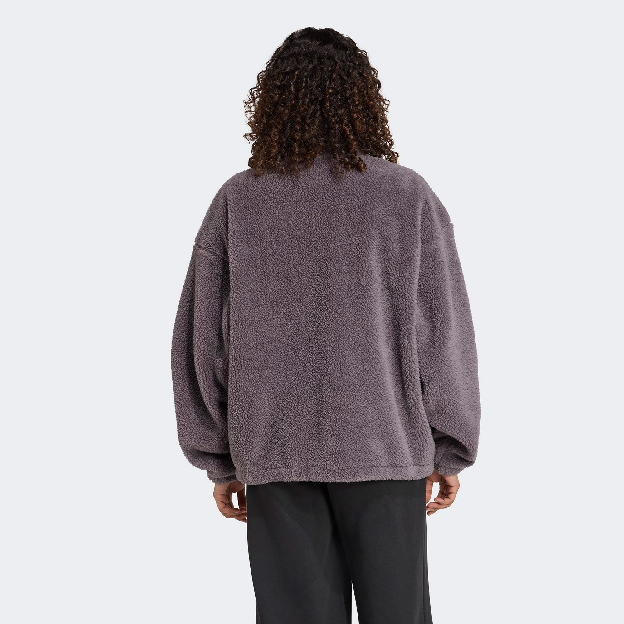 adidas Essentials Teddy Kadın Gri Ceket