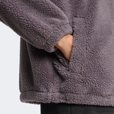  adidas Essentials Teddy Kadın Gri Ceket