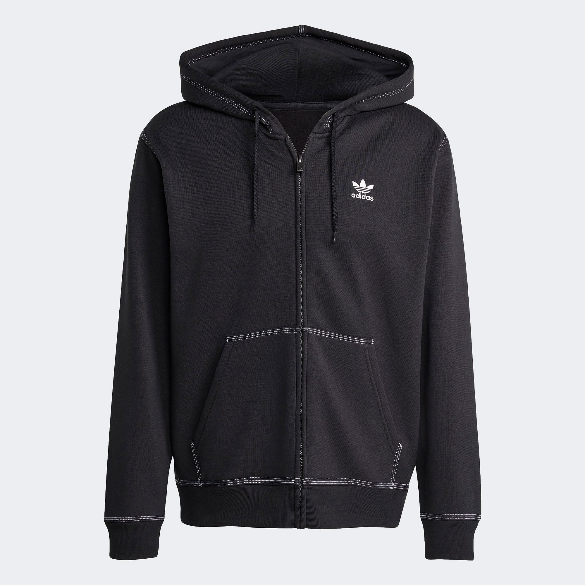 adidas Essentials Erkek Siyah Hoodie