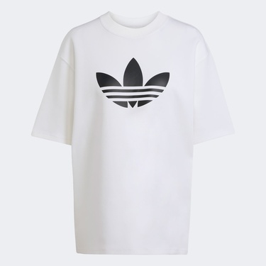  adidas Spacer Trefoil Kadın Beyaz T-Shirt