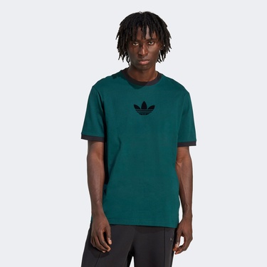 adidas Oversize Erkek Yeşil T-Shirt