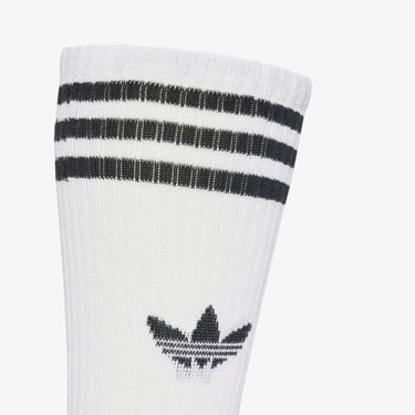  adidas 3-Stripes High Crew 3' lü Unisex Beyaz Çorap