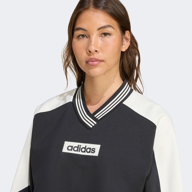  adidas Crew Kadın Siyah Sweatshirt