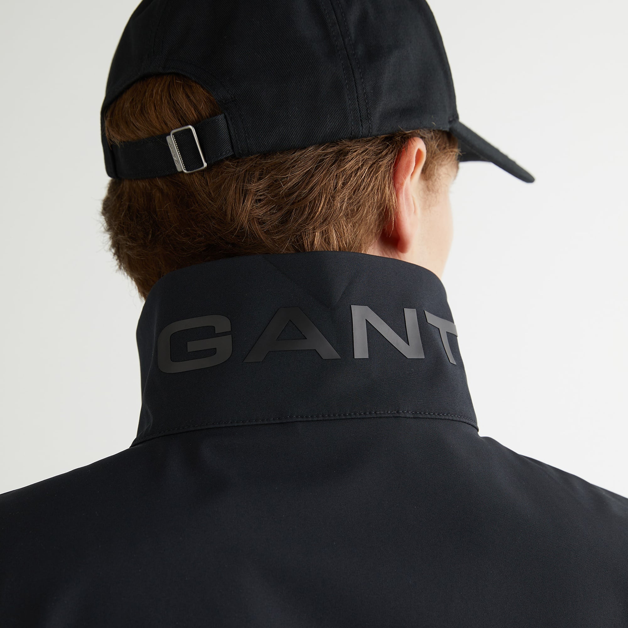 GANT Erkek Siyah Regular Fit Dik Yaka Ceket