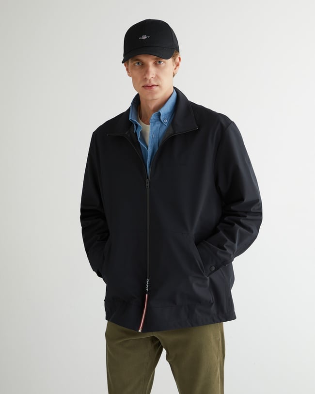  GANT Erkek Siyah Regular Fit Dik Yaka Ceket