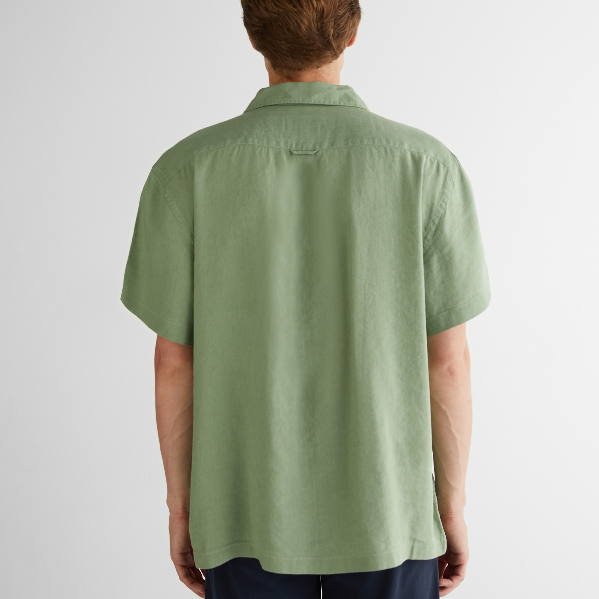 GANT Erkek Yeşil Kısa Kollu Gömlek