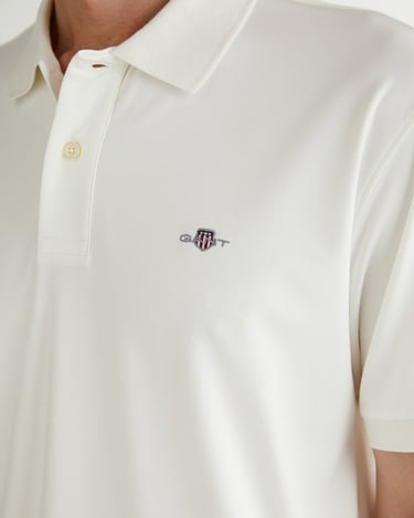  GANT Erkek Krem Relaxed Fit Polo