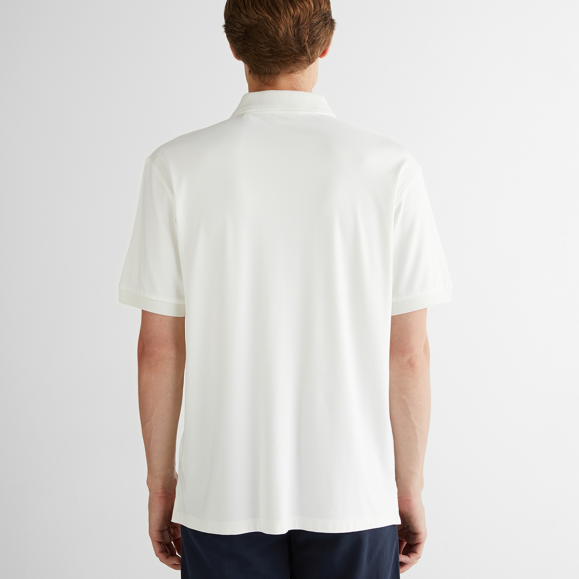 GANT Erkek Krem Relaxed Fit Polo