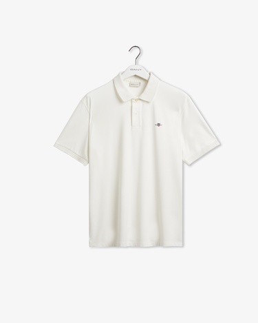  GANT Erkek Krem Relaxed Fit Polo