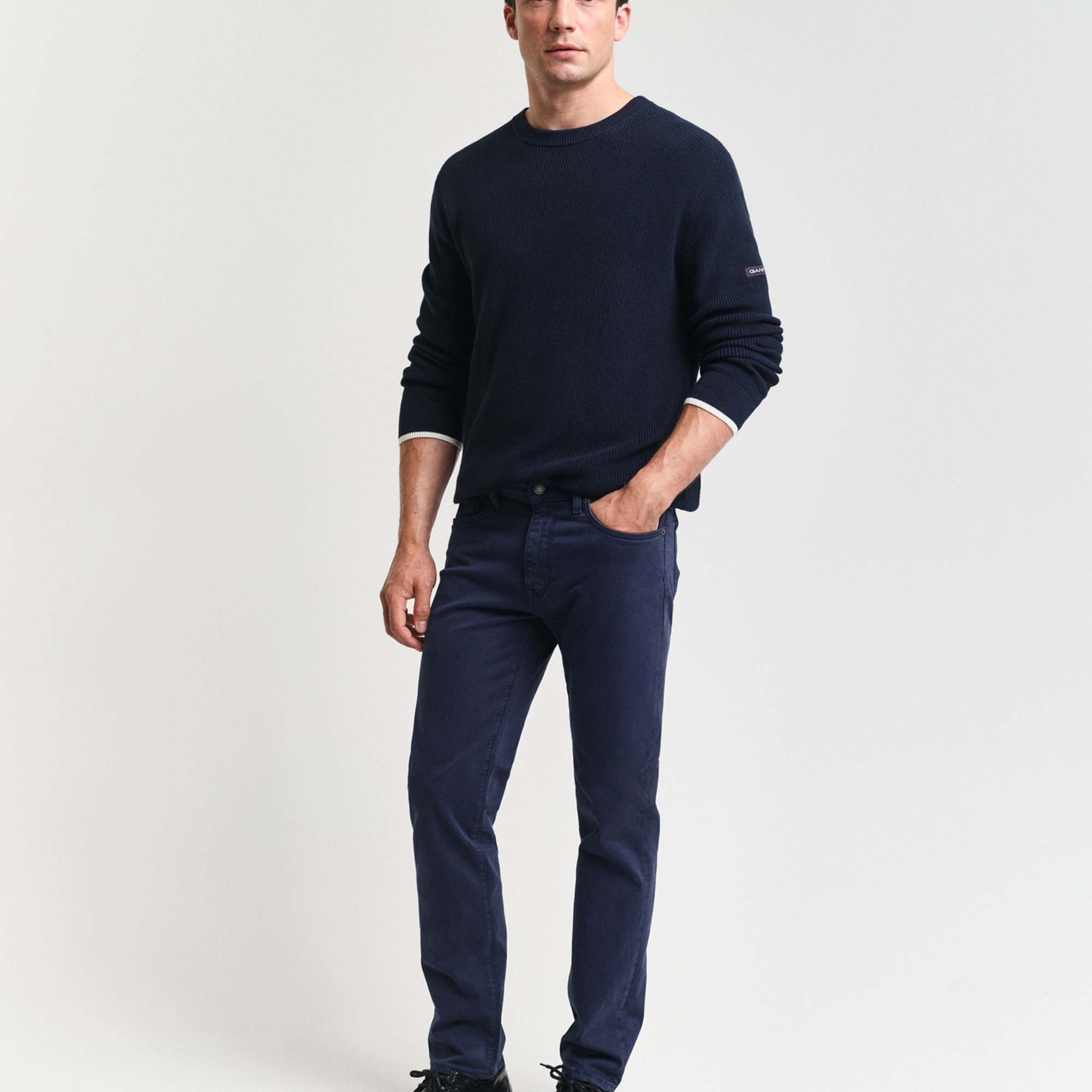 GANT Erkek Lacivert Regular Fit Jean