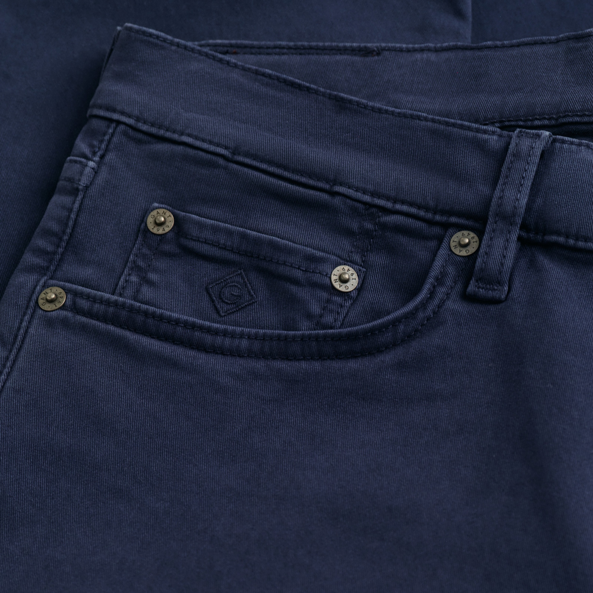 GANT Erkek Lacivert Regular Fit Jean