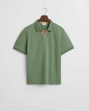  GANT Erkek Yeşil Regular Fit Polo