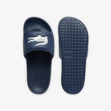  Lacoste Serve Slide 1.0 Erkek Lacivert Terlik