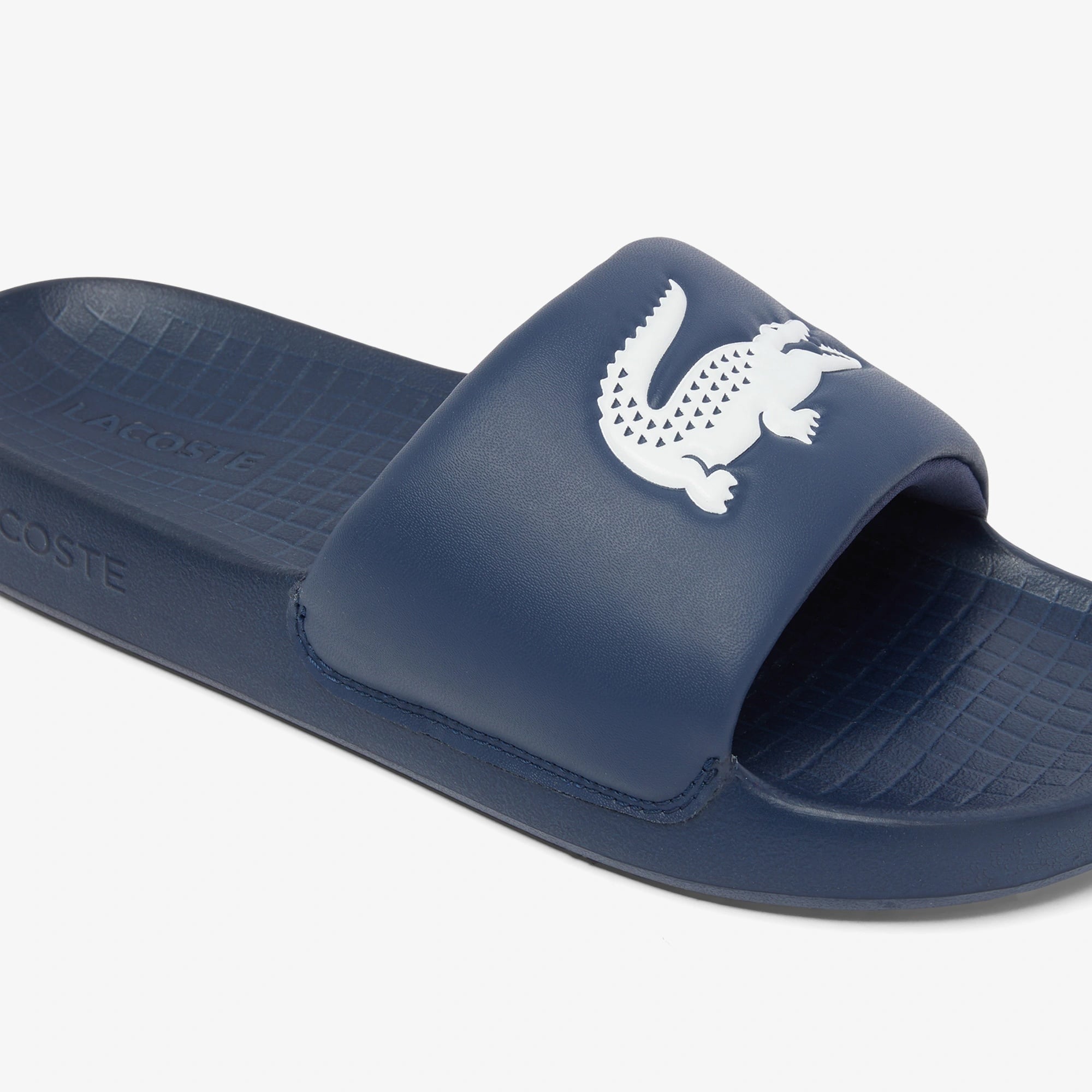 Lacoste Serve Slide 1.0 Erkek Lacivert Terlik