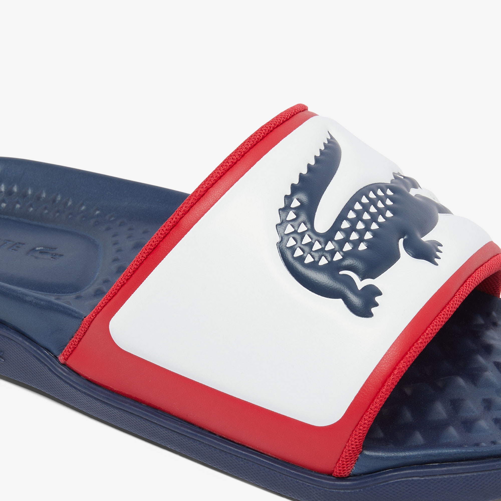 Lacoste Serve Slide Dual Erkek Lacivert Terlik