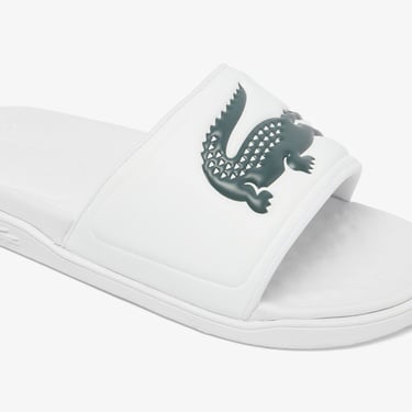  Lacoste Serve Slide Dual Erkek Beyaz Terlik