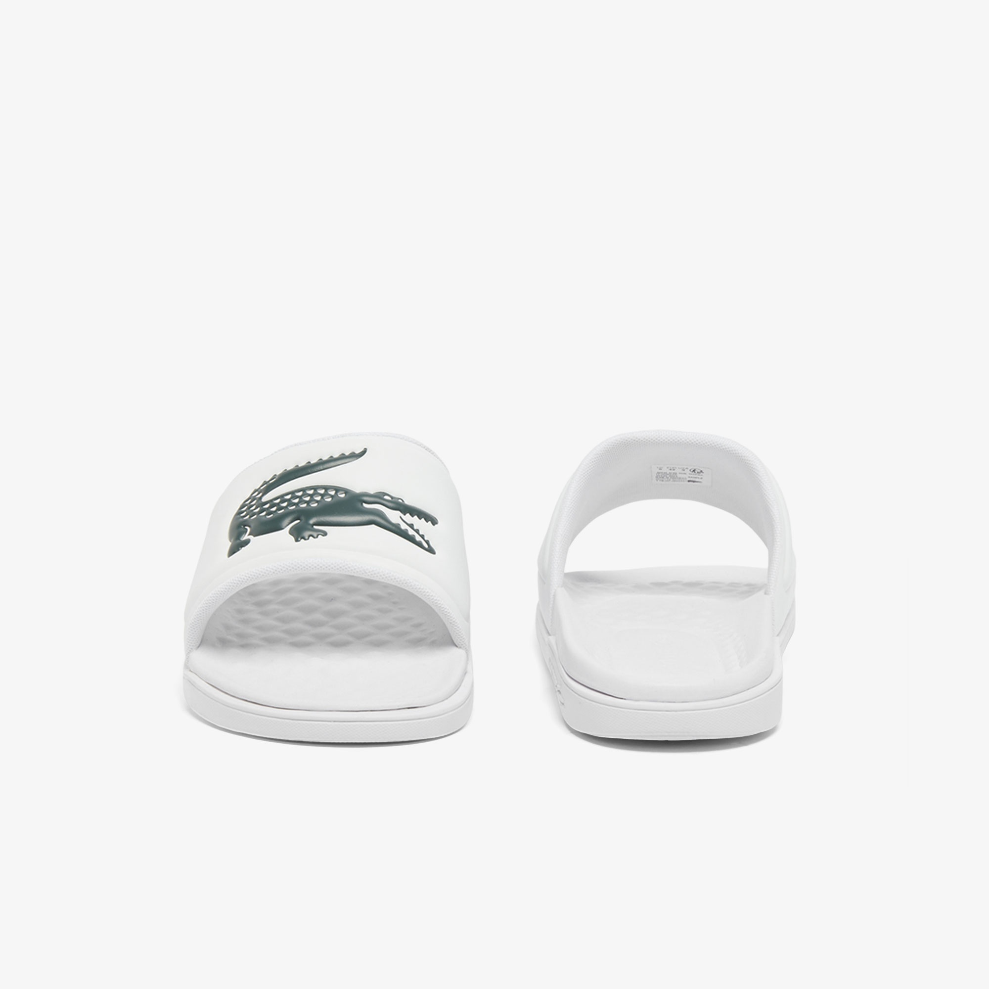 Lacoste Serve Slide Dual Erkek Beyaz Terlik