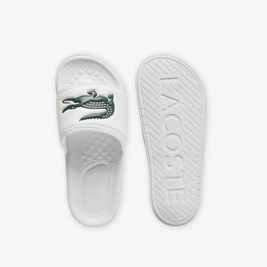  Lacoste Serve Slide Dual Erkek Beyaz Terlik