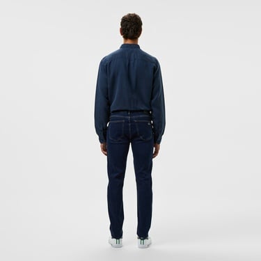  Lacoste Erkek Slim Fit Koyu Mavi Jean Pantolon