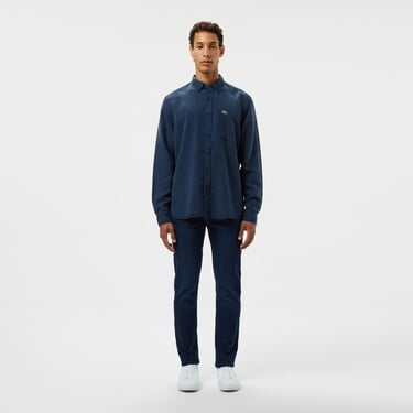  Lacoste Erkek Slim Fit Koyu Mavi Jean Pantolon