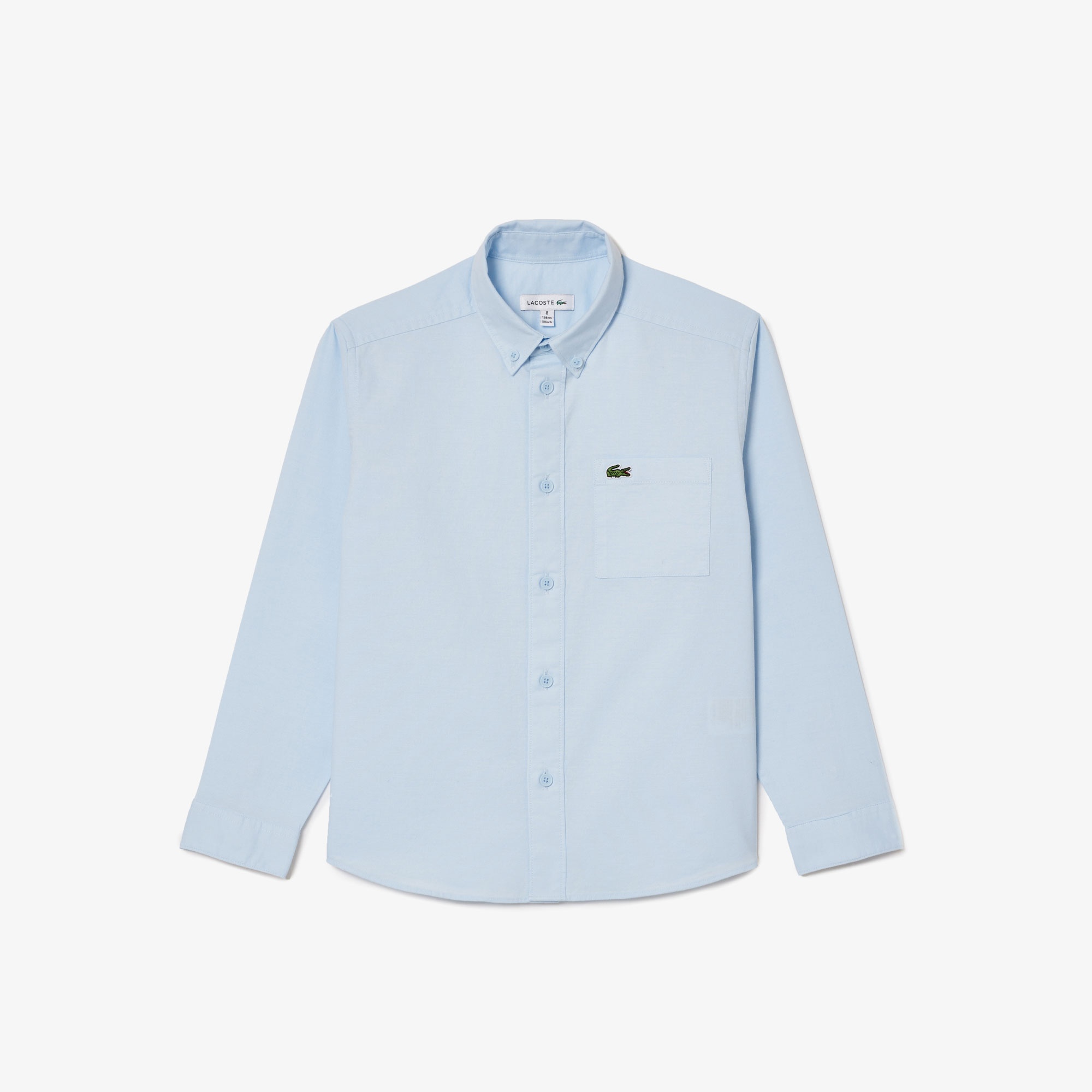 Lacoste Çocuk Uzun Kollu Açık Mavi Gömlek