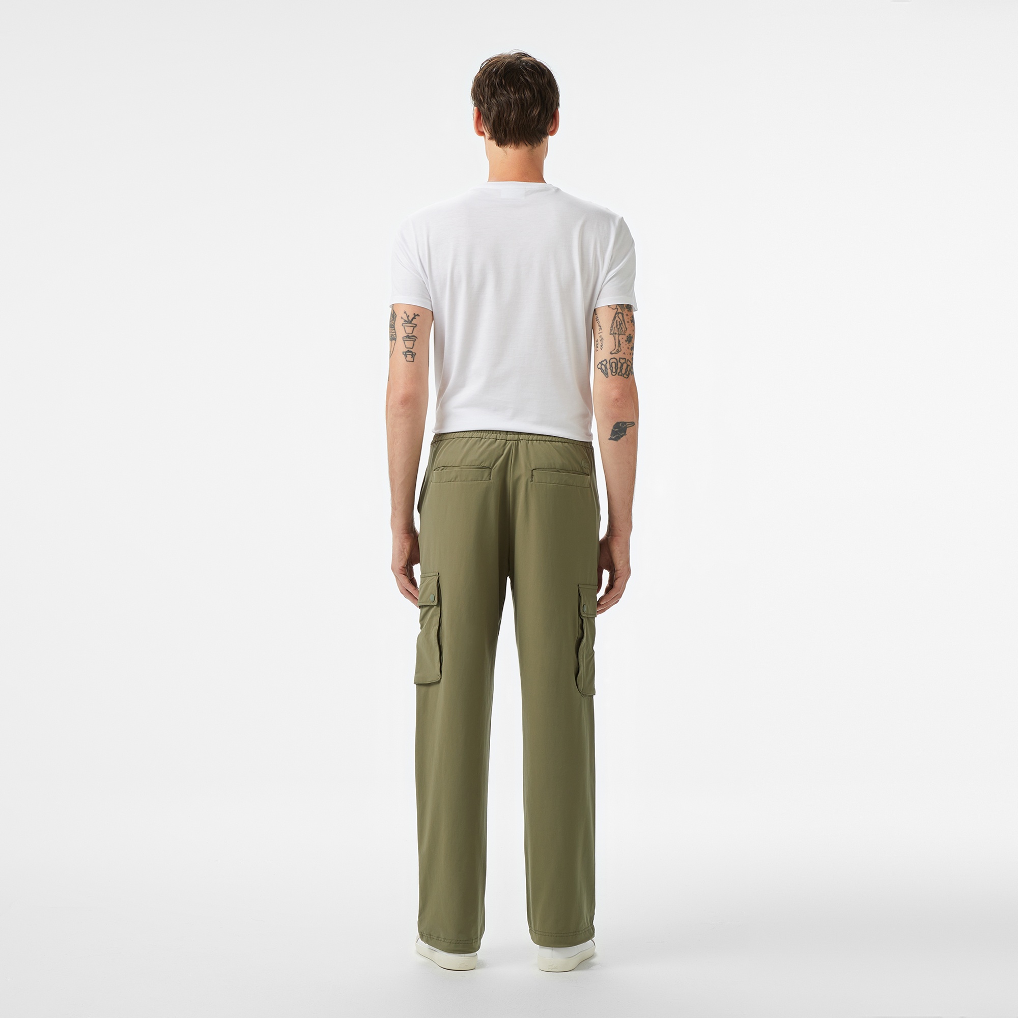 Erkek Relaxed Fit Jogger Haki Pantolon