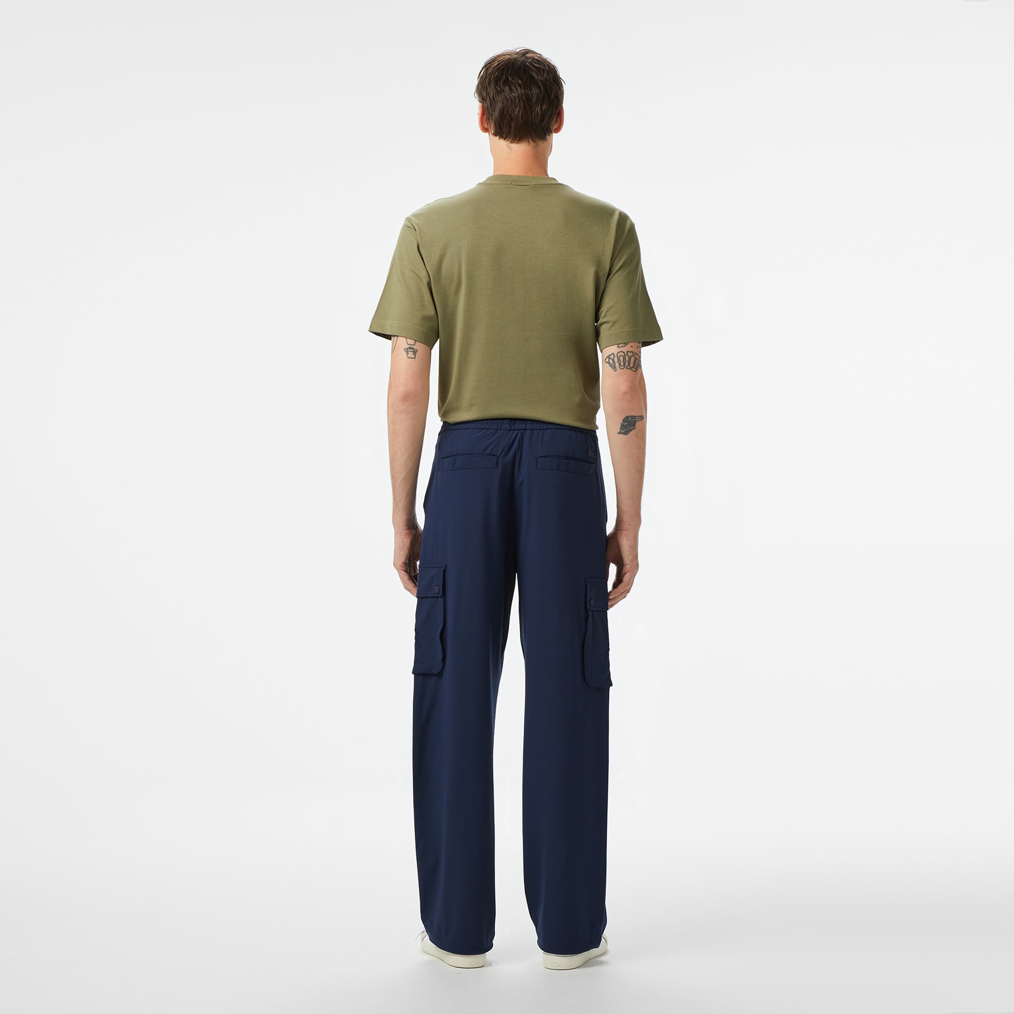 Erkek Relaxed Fit Jogger Lacivert Pantolon