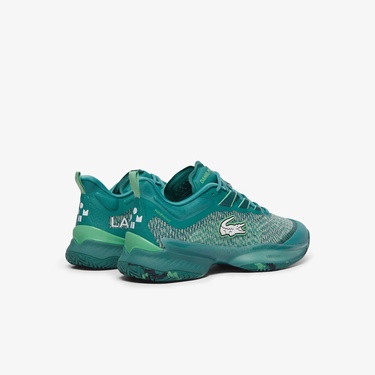  Lacoste SPORT AG-LT23 Ultra x Daniil Medvedev Erkek Yeşil Spor Ayakkabı