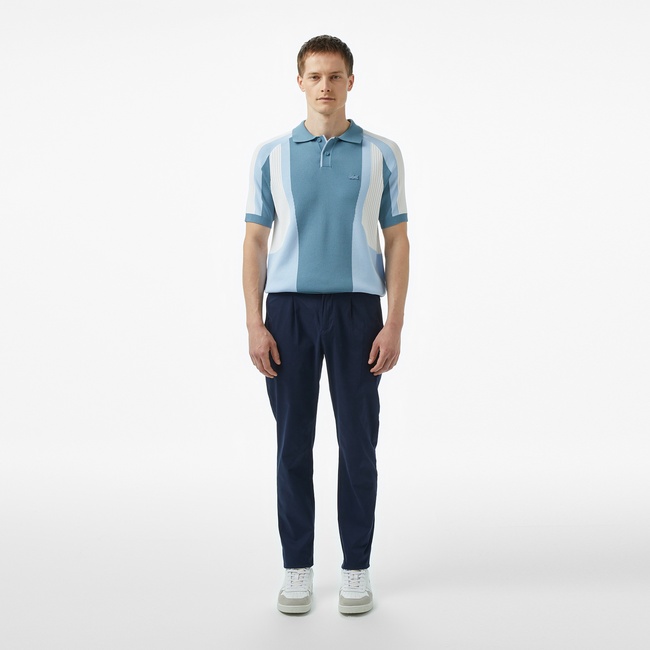  Lacoste Erkek Tapered Fit Lacivert Pantolon