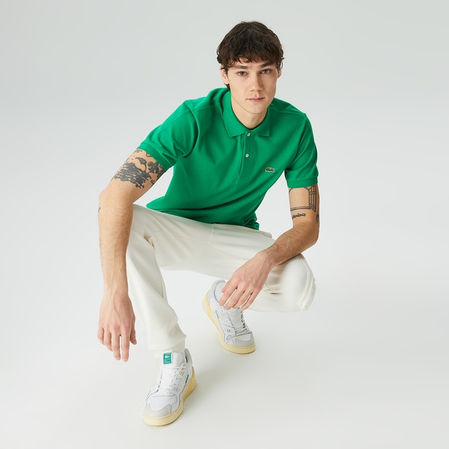  Lacoste L.12.12 Erkek Classic Fit Yeşil Polo