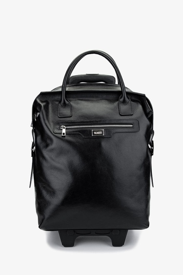  Valmenti Unisex Hakiki Deri Siyah Deri Valiz