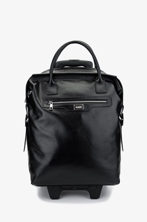  Valmenti Unisex Hakiki Deri Siyah Deri Valiz