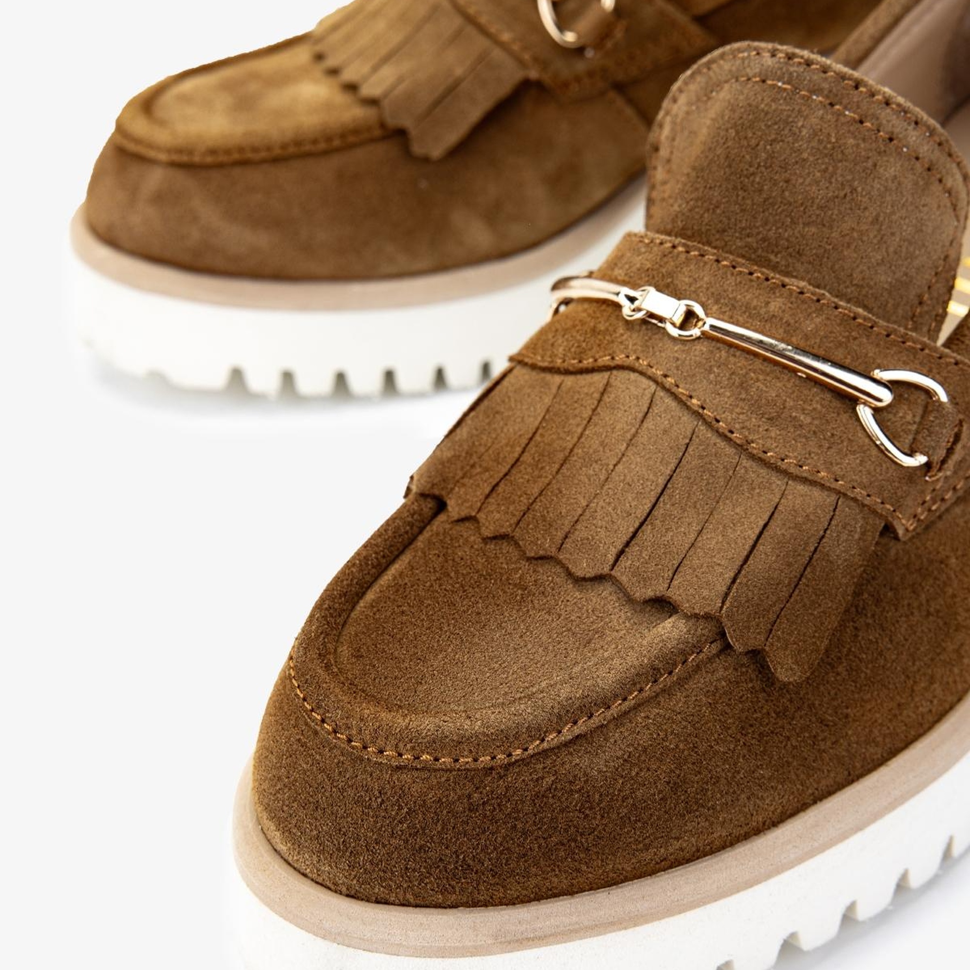 Valmenti Kadın Hakiki Deri Taba Süet Topuklu Ayakkabı