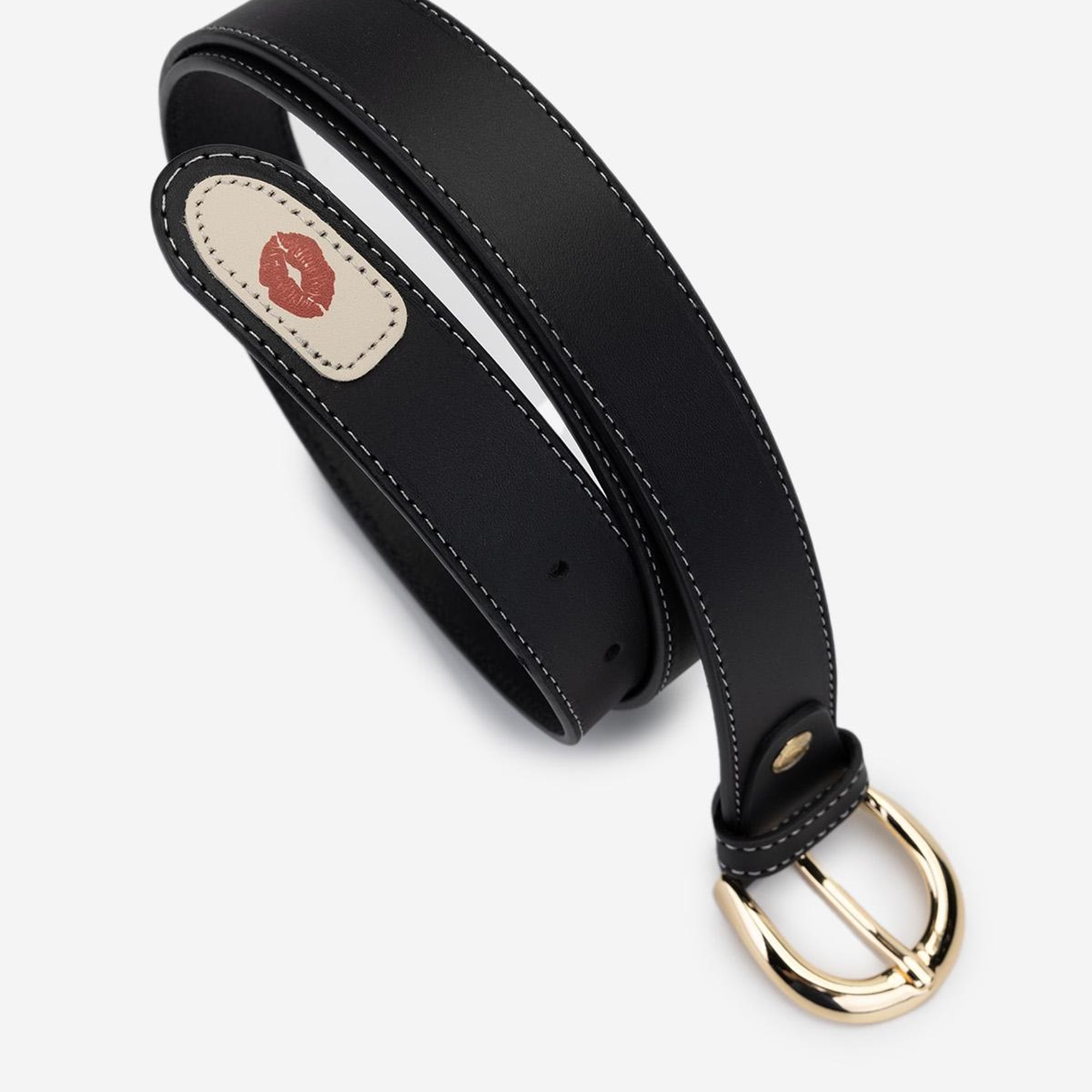 Valmenti Kadın Hakiki Deri Siyah Kemer