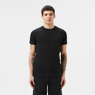  Lacoste Erkek Slim Fit Bisiklet Yaka Siyah T-Shirt