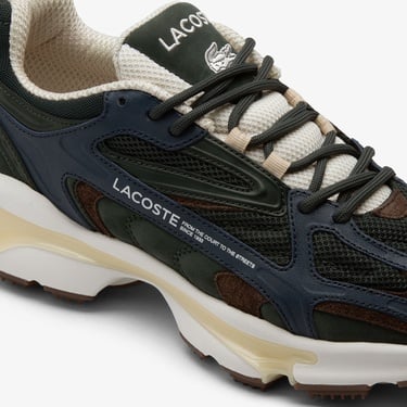  Lacoste L003 2K24 Erkek Koyu Yeşil Sneaker