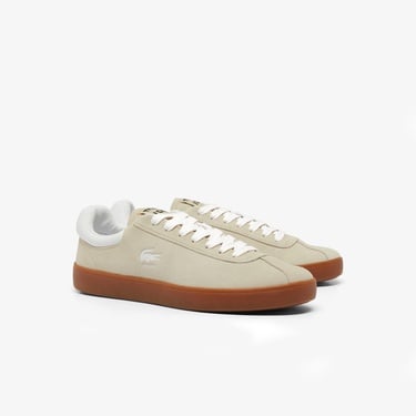  Lacoste Baseshot Erkek Bej Sneaker