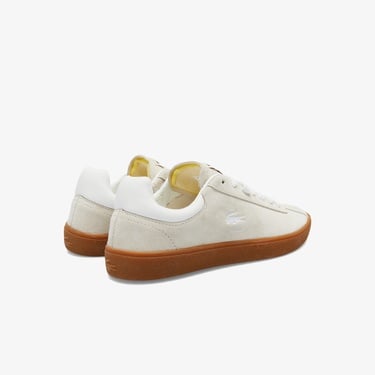  Lacoste Baseshot Kadın Bej Sneaker
