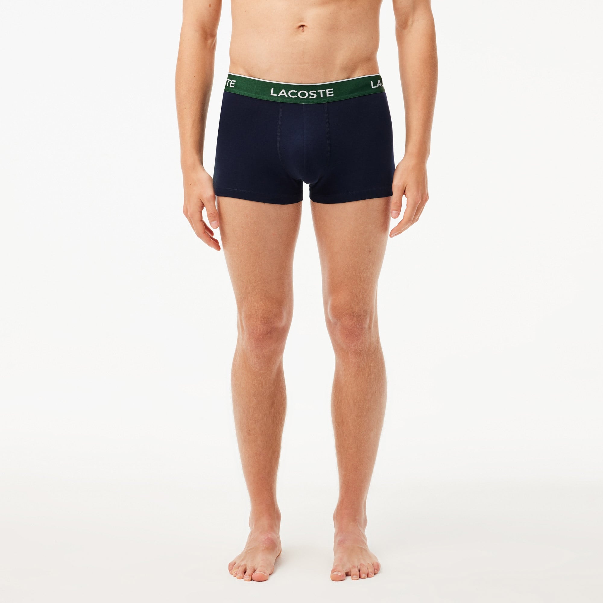 Lacoste Erkek 3'lü Lacivert Boxer