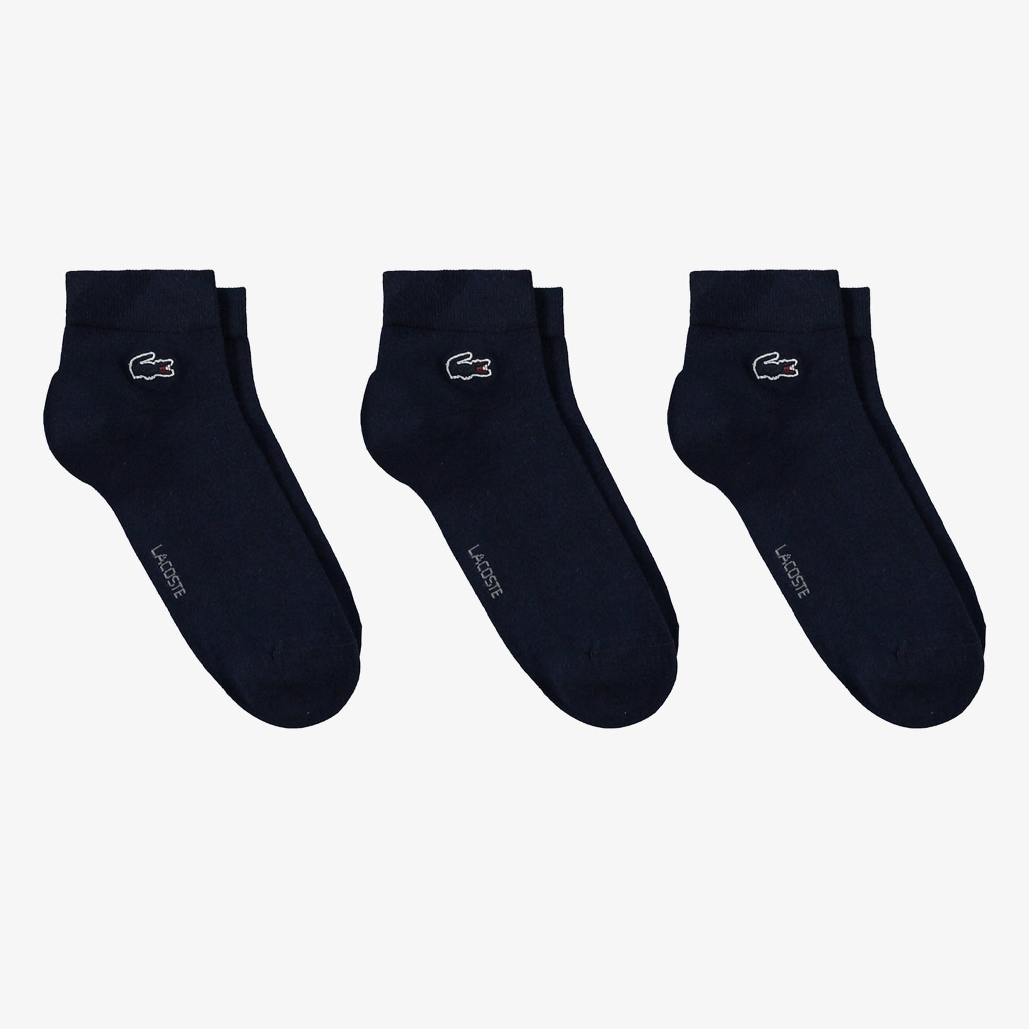Lacoste Unisex 3'lü Lacivert Çorap