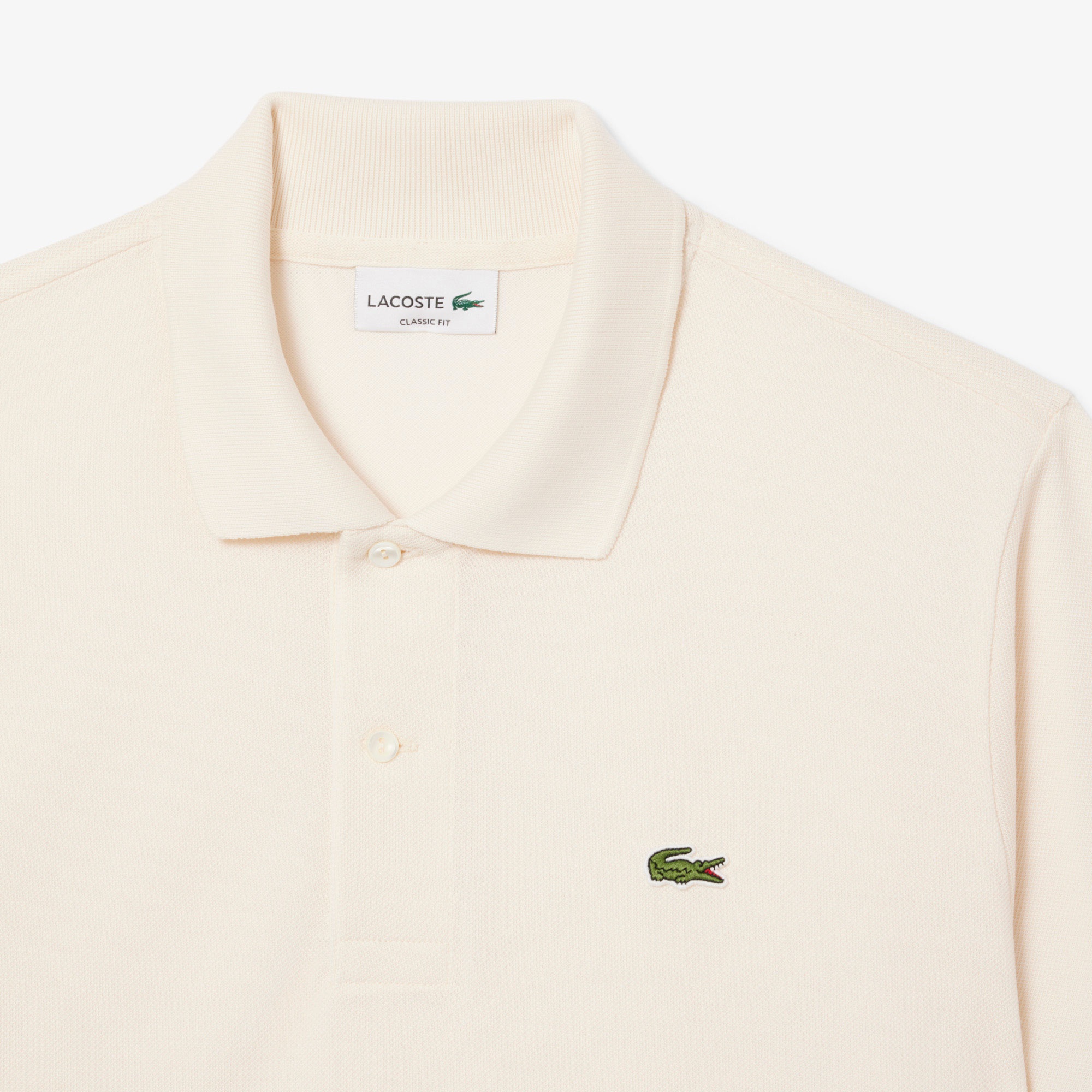 Lacoste L.12.12 Erkek Classic Fit Bej Polo
