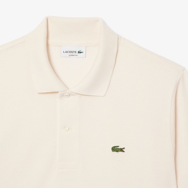  Lacoste L.12.12 Erkek Classic Fit Bej Polo