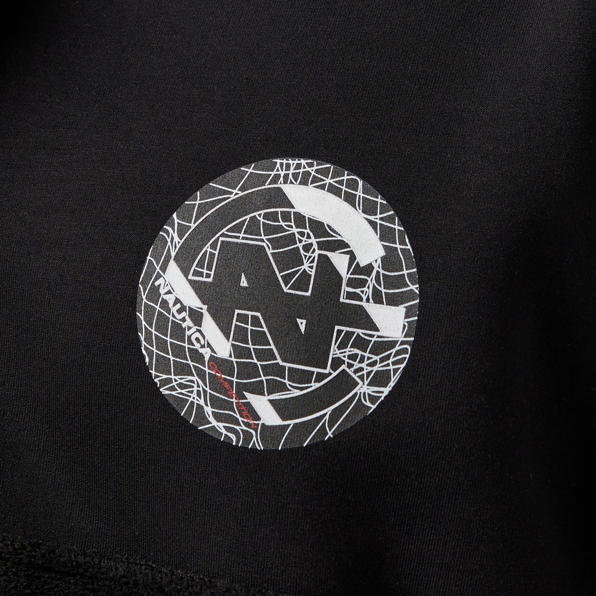 Nautica Erkek Siyah Regular Fit Sweatshirt