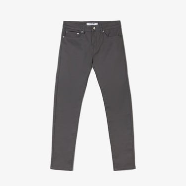  Lacoste Erkek Slim Fit Gri Jean Pantolon
