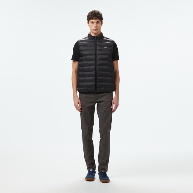  Lacoste Erkek Slim Fit Gri Jean Pantolon