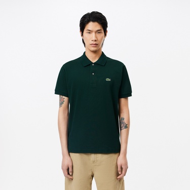 Lacoste L.12.12 Erkek Classic Fit Koyu Yeşil Polo