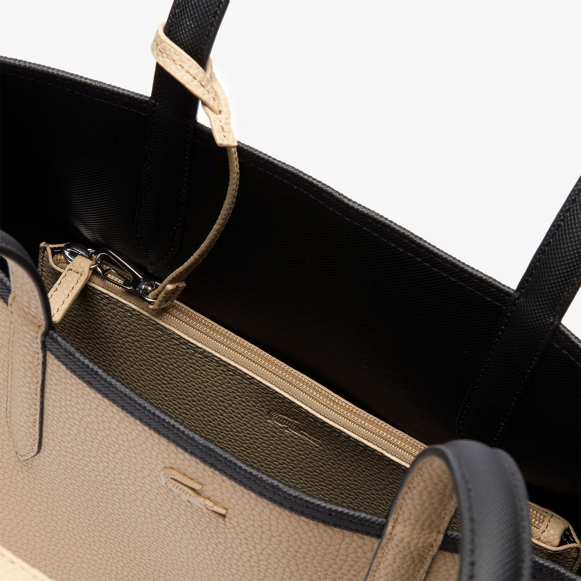 Lacoste Anna Kadın Çift Taraflı Siyah Omuz Çantası