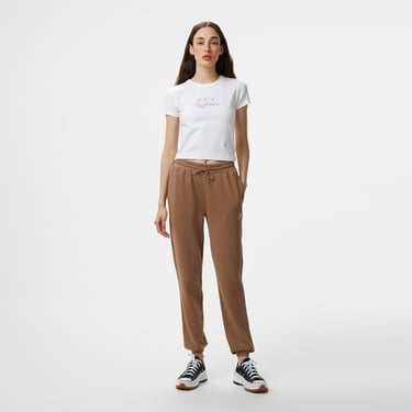  Converse Go-To Embroidered Star Chevron Unisex Kahverengi Eşofman Altı