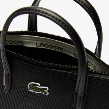  Lacoste L.12.12 Kadın Siyah Postacı Çantası