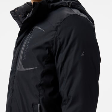  Nautica Erkek Siyah Mont